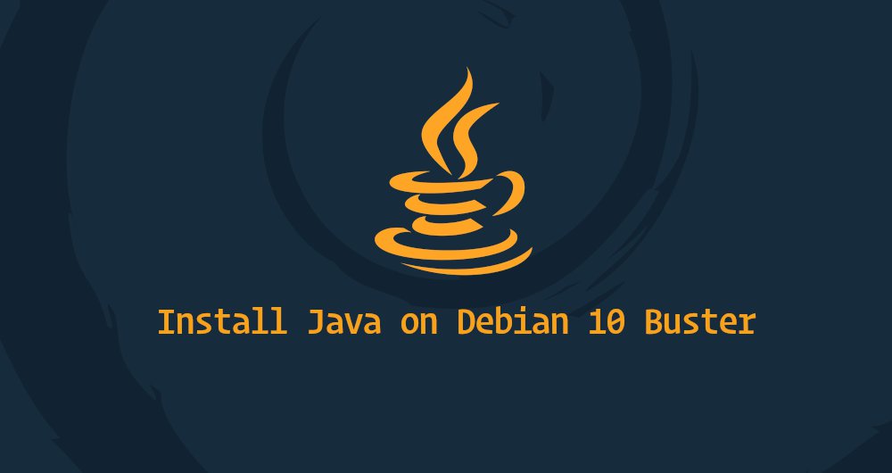 Debian 10 (Buster) und Java 11